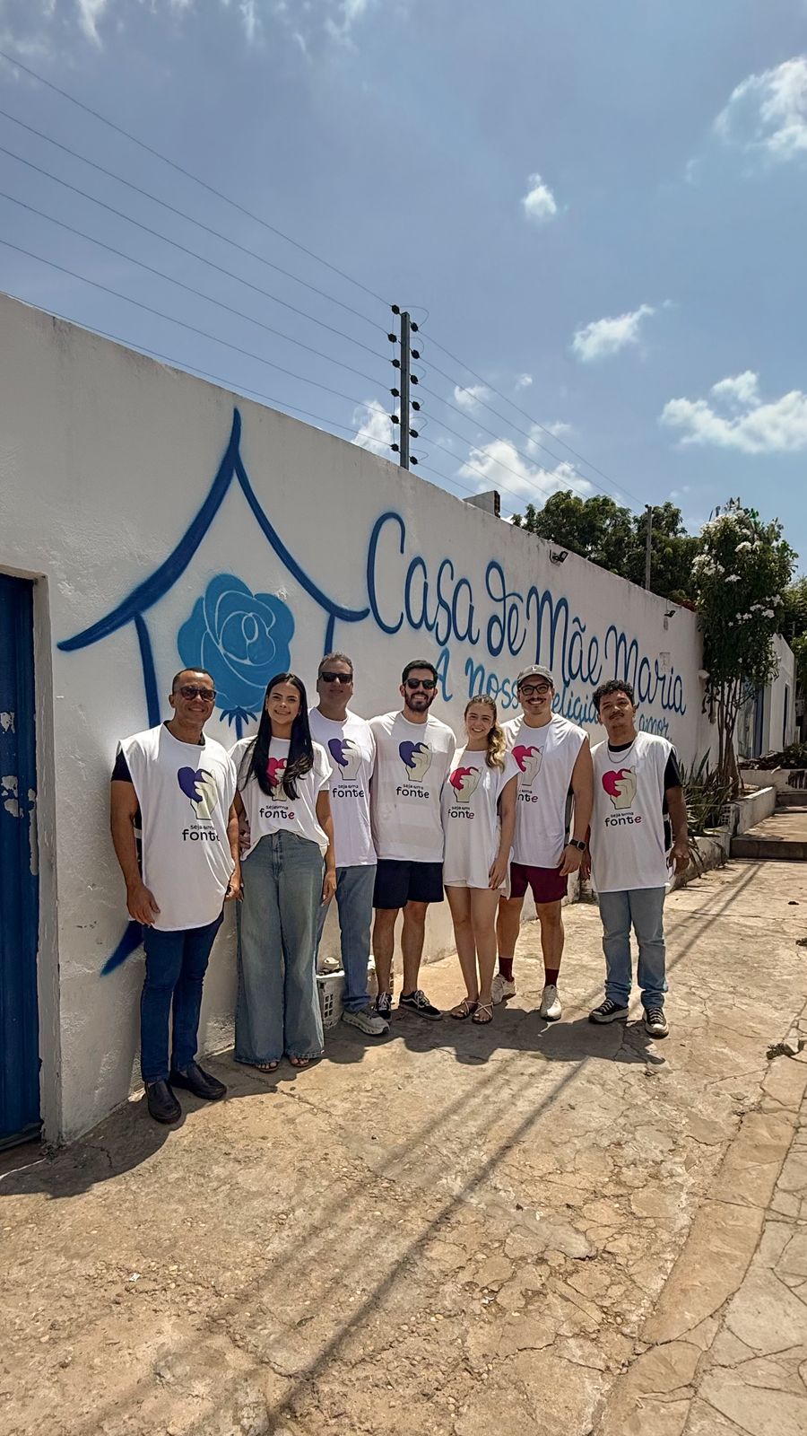 Voluntários do Seja uma Fonte